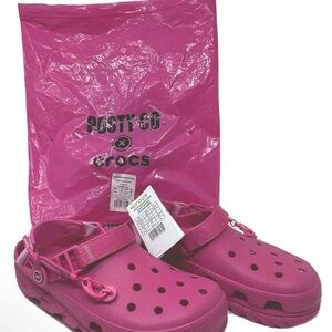 SOLD Post Malone x Crocs Duet Max Clog II Electric Pink Size M9/W11 Limited 2020